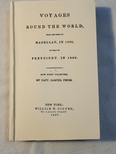 Prior voyages round - voyages,
