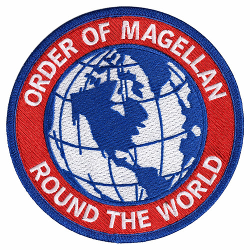 Toppa ordine magellano giro - toppa,