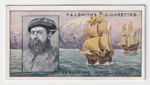 Cigarette card famous - cigarette,