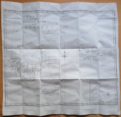Grande mappa stretto - stretto, di